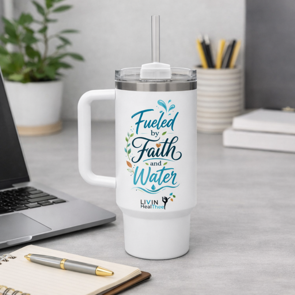 Fueled by Faith and Water Tumbler | Wellness Tumbler