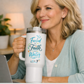 Fueled by Faith and Water Tumbler | Wellness Tumbler