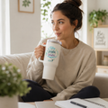 Today Calls for Water and Wisdom Tumbler | Inspirational Self-Care Tumbler