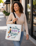 Stewarding My Body With Wisdom Tote Bag | Faith-Based Wellness Tote