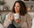 Breathe First Then Decide Mug | Inspirational Wellness Mug for Women