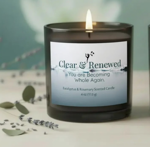Clear & Renewed Candle